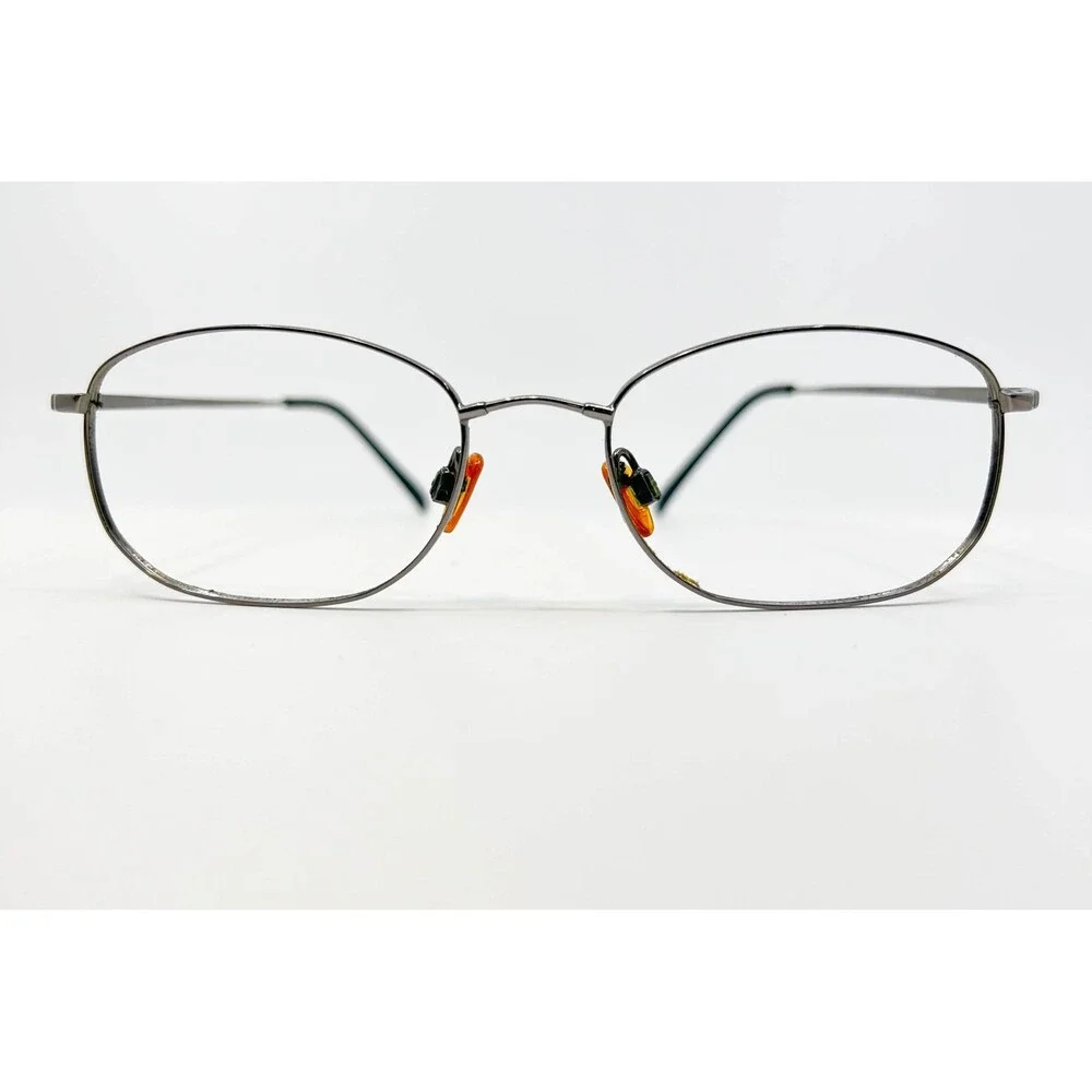Nike Eyeglasses Mens Pewter Oval Full Rim 2500A 033 54-18-145